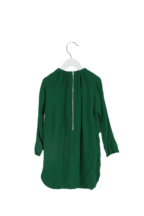 A Green Long Sleeve Dresses from Marni in size 4T for girl. (Back View)