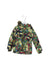 A Green Puffer/Quilted Jackets from Diesel in size 4T for girl. (Front View)