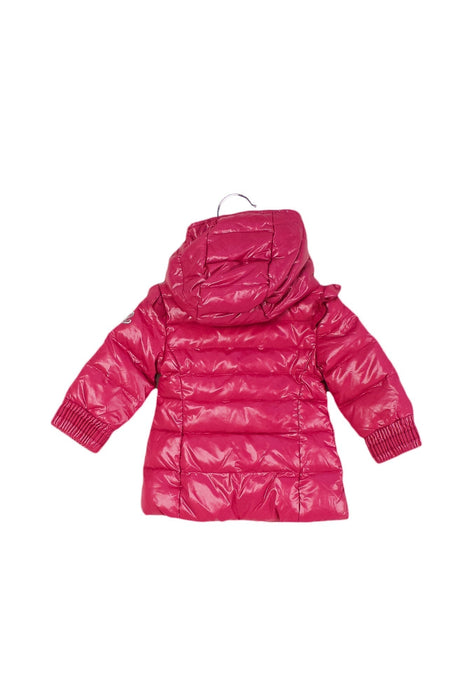 A Pink Puffer/Quilted Jackets from Diesel in size 3-6M for girl. (Back View)