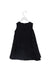 A Black Sleeveless Dresses from Diesel in size 4T for girl. (Back View)
