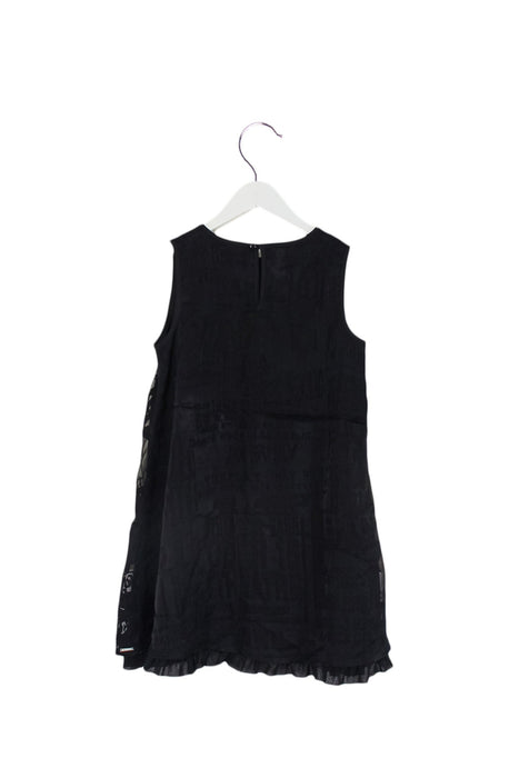 A Black Sleeveless Dresses from Diesel in size 8Y for girl. (Back View)