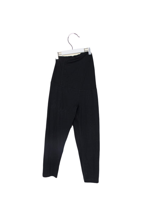 A Black Leggings from BeMaternity by Ingrid & Isabel in size XS for maternity. (Back View)