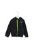 A Black Lightweight Jackets from DKNY in size 4T for boy. (Front View)