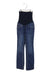 A Navy Jeans from Jessica Simpson in size XS for maternity. (Front View)