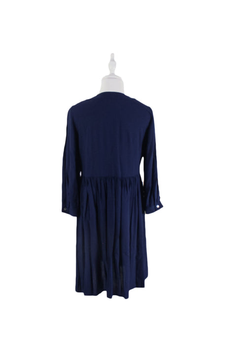 A Navy Long Sleeve Dresses from Pietro Brunelli in size XS for maternity. (Back View)