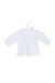 A White Long Sleeve Tops from Jacadi in size Newborn for girl. (Back View)