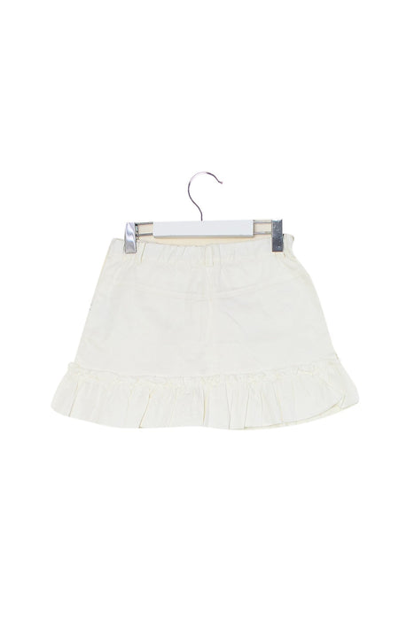 A White Short Skirts from Nicholas & Bears in size 4T for girl. (Back View)
