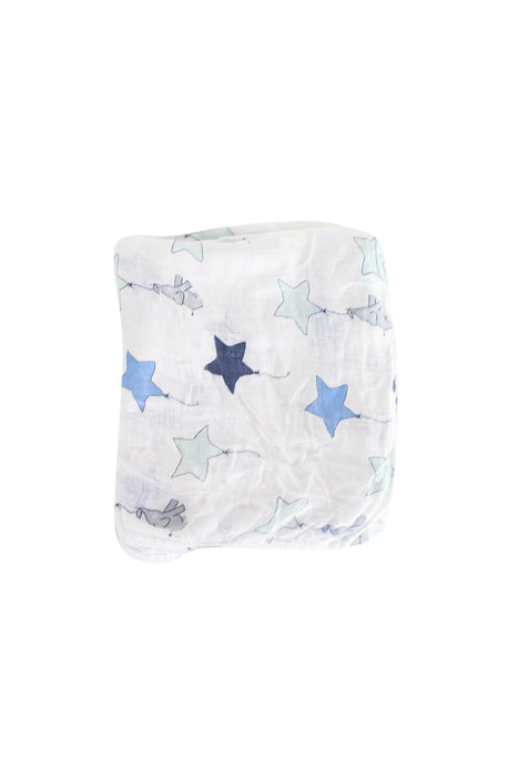 A Blue Swaddles from Aden & Anais in size Newborn for neutral. (Front View)
