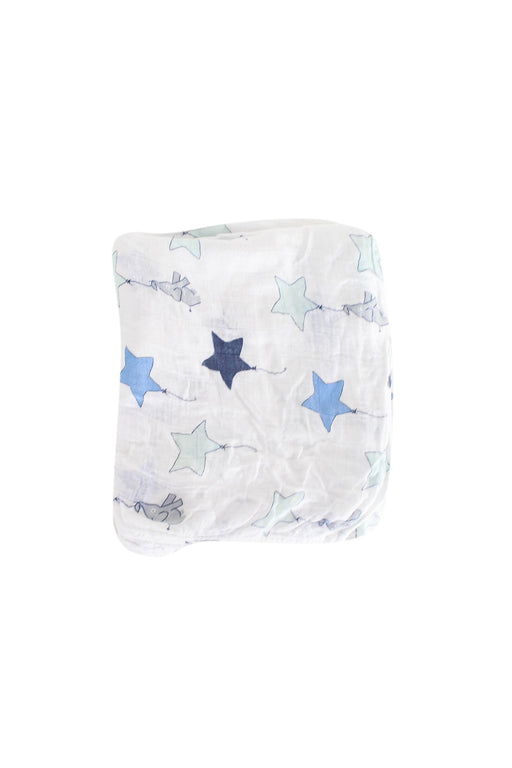 A Blue Swaddles from Aden & Anais in size Newborn for neutral. (Front View)