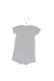 A Grey Short Sleeve Rompers from Bonpoint in size 3-6M for girl. (Back View)