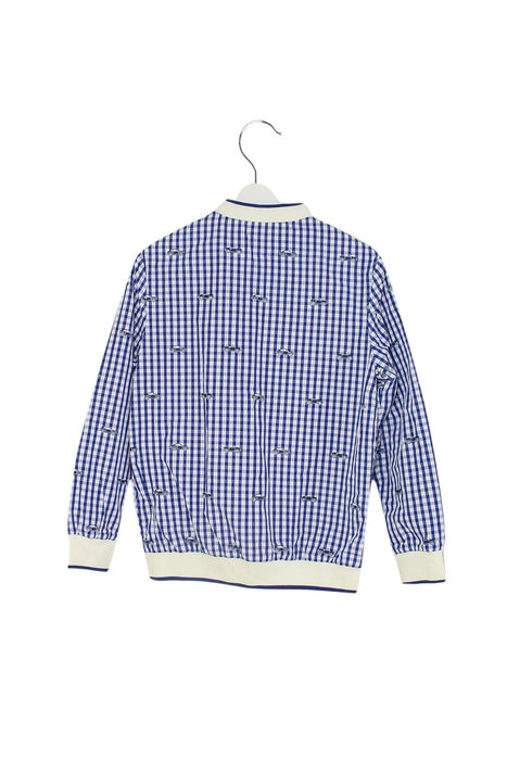 A Blue Lightweight Jackets from Nicholas & Bears in size 14Y for boy. (Back View)