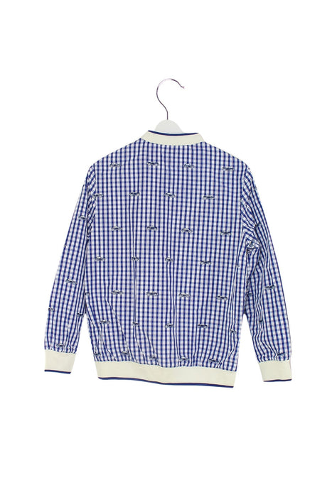 A Blue Lightweight Jackets from Nicholas & Bears in size 14Y for boy. (Back View)