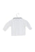 A White Long Sleeve Polos from La Stupenderia in size 3-6M for boy. (Back View)