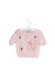 A Pink Cardigans from Rykiel Enfant in size 12-18M for girl. (Front View)