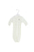 A Ivory Long Sleeve Jumpsuits from Miki House in size 0-3M for neutral. (Front View)