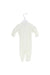 A Ivory Long Sleeve Jumpsuits from Miki House in size 0-3M for neutral. (Back View)