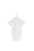 A White Short Sleeve Bodysuits from Knot in size 0-3M for girl. (Back View)