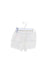 A White Shorts from Nicholas & Bears in size 6-12M for girl. (Front View)