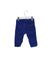 A Blue Casual Pants from Jacadi in size 3-6M for boy. (Back View)