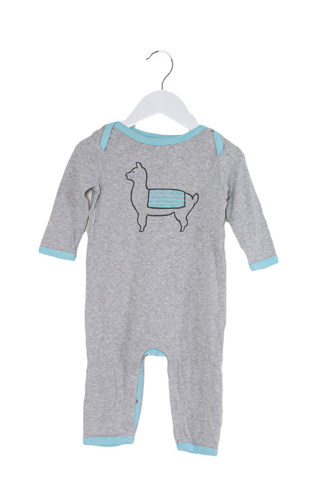 A Grey Long Sleeve Jumpsuits from Nordstrom in size 3-6M for boy. (Front View)