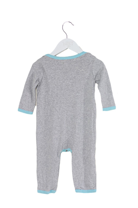 A Grey Long Sleeve Jumpsuits from Nordstrom in size 3-6M for boy. (Back View)