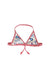 A Red Bikinis from Sunuva in size 5T for girl. (Front View)