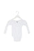 A White Long Sleeve Bodysuits from Petit Bateau in size 6-12M for neutral. (Front View)