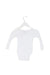 A White Long Sleeve Bodysuits from Petit Bateau in size 6-12M for neutral. (Back View)