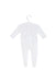 A White Long Sleeve Jumpsuits from Bout'Chou in size 0-3M for girl. (Back View)