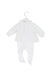 A White Long Sleeve Jumpsuits from Jacadi in size 0-3M for girl. (Back View)