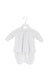 A White Long Sleeve Tops from Petit Bateau in size 0-3M for girl. (Front View)