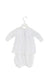 A White Long Sleeve Tops from Petit Bateau in size 0-3M for girl. (Back View)