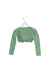 A Green Cardigans from Pili Carrera in size 2T for girl. (Back View)