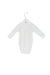 A White Long Sleeve Bodysuits from Jacadi in size 0-3M for girl. (Back View)