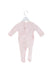 A Pink Long Sleeve Jumpsuits from Bout'Chou in size 0-3M for girl. (Back View)