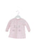 A Pink Long Sleeve Dresses from Seed in size 6-12M for girl. (Front View)