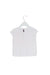 A White Short Sleeve Tops from Momonittu in size 3-6M for girl. (Back View)