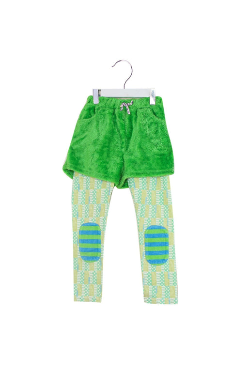 A Green Casual Pants from Ragmart in size 4T for girl. (Front View)
