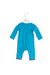 A Blue Long Sleeve Jumpsuits from La Compagnie des Petits in size 3-6M for girl. (Back View)