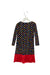 A Black Long Sleeve Dresses from As Know As Ponpoko in size 2T for girl. (Back View)