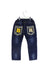 A Navy Casual Pants from Kor.Frn in size 11Y for boy. (Back View)