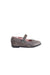 A Grey Flats from Jacadi in size 3T for girl. (Back View)