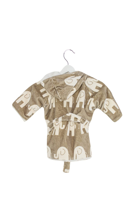 A Brown Sleepwear Bathrobes from KVH by Kelly Van Halen in size 6-12M for neutral. (Back View)