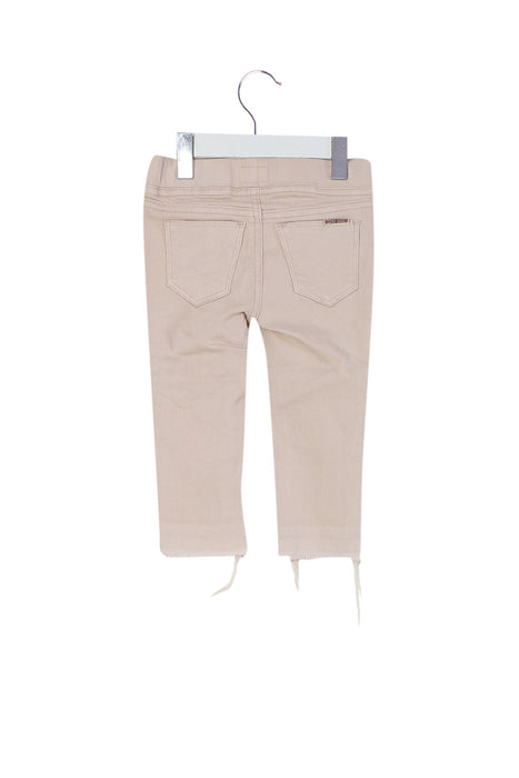 A Beige Casual Pants from Hudson in size 12-18M for girl. (Back View)