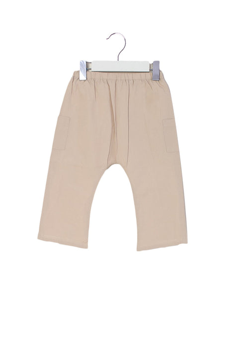 A Beige Casual Pants from Marie Chantal in size 6-12M for girl. (Front View)