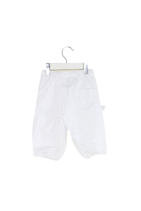 A White Casual Pants from Jacadi in size 6-12M for girl. (Back View)