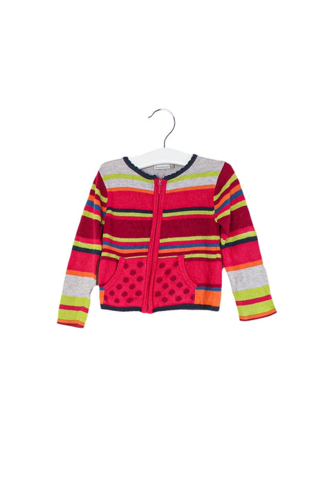 A Multicolour Lightweight Jackets from Catimini in size 12-18M for girl. (Front View)