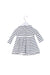 A White Long Sleeve Dresses from Sergent Major in size 3-6M for girl. (Back View)