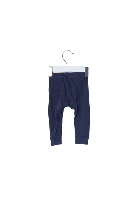 A Navy Leggings from Tea in size 3-6M for girl. (Front View)