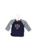 A Navy Long Sleeve Tops from Petit Bateau in size 3-6M for boy. (Front View)